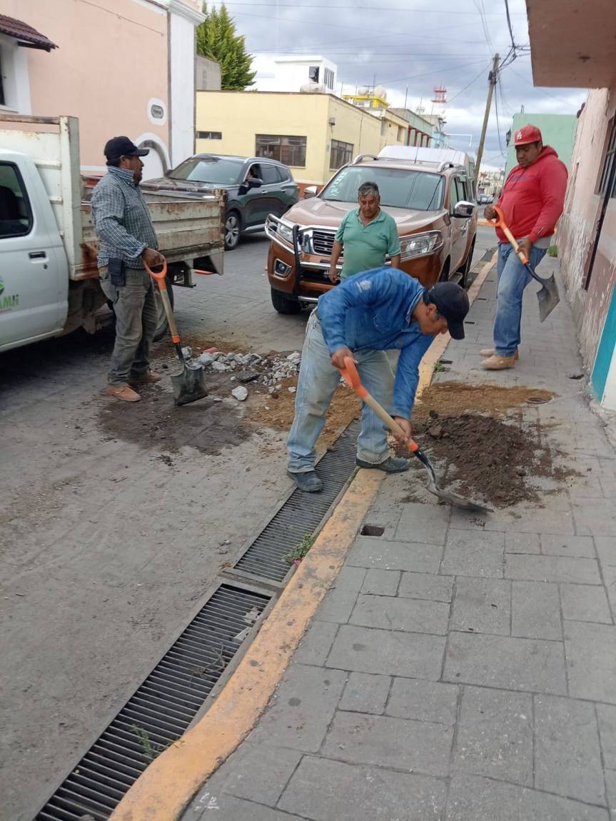 CAPAMH atiende fugas y garantiza el suministro de agua en&nbsp;Huamantla