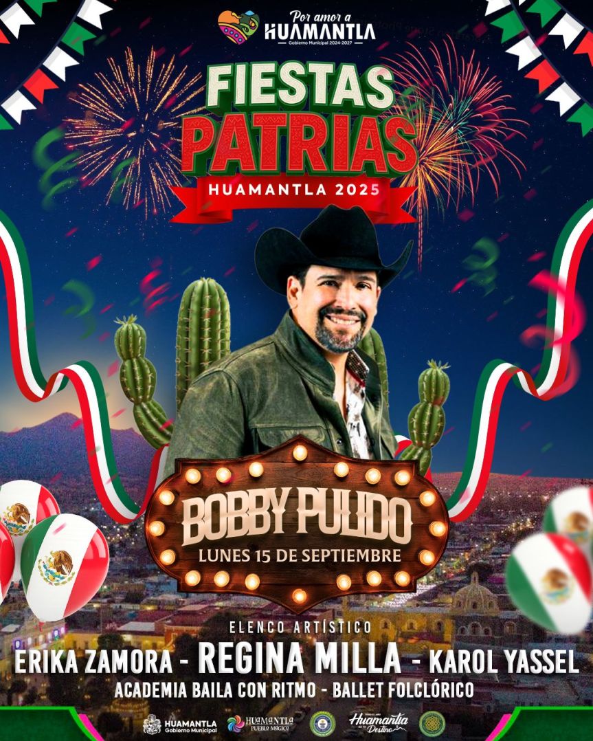 Huamantla se prepara para celebrar una gran Noche Mexicana este 15 de&nbsp;septiembre