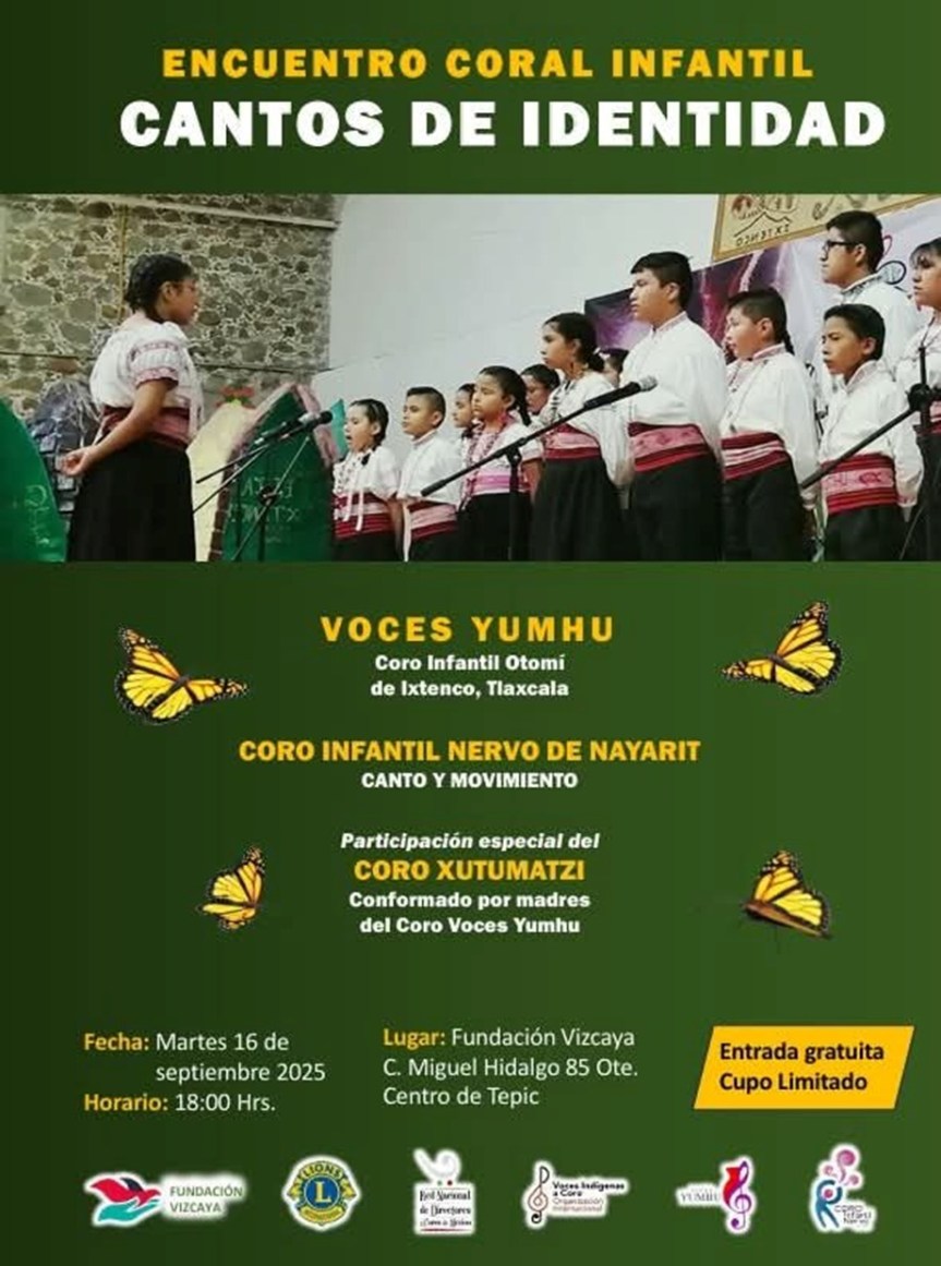 Inicia Coro Voces Yumhu gira “Abrazando a la Patria” por tres estados de la&nbsp;República