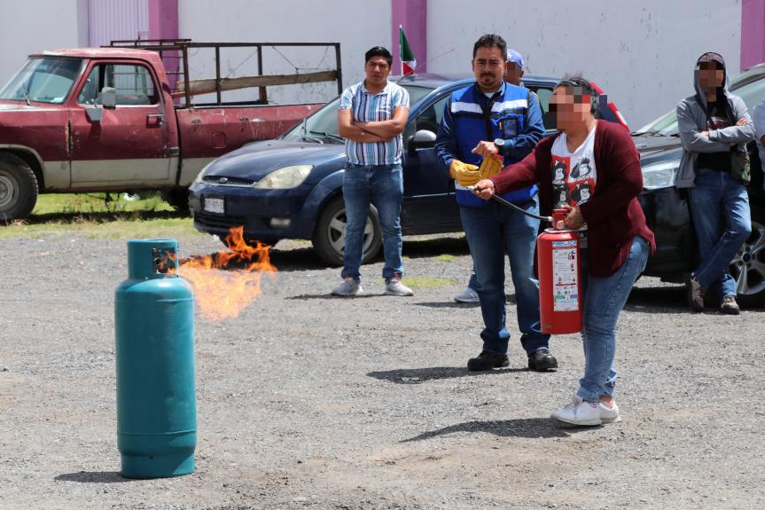 Capacita Protección Civil de Ixtenco a ciudadanía y establecimientos en el manejo seguro del gas&nbsp;LP