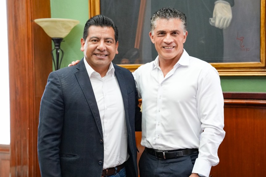 CELEBRA ALCALDE ALFONSO SÁNCHEZ GARCÍA REUNIÓN DE TRABAJO CON EL TITULAR DE FOMTLAX PARA IMPULSAR ACCIONES EN FAVOR DE&nbsp;EMPRENDEDORES