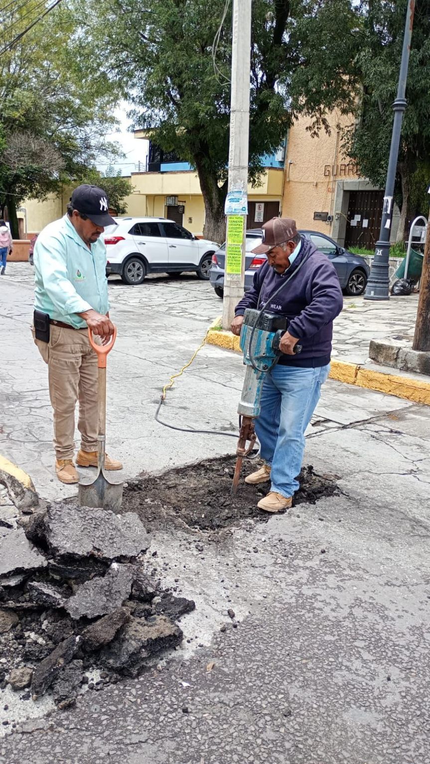 CAPAMH realiza trabajos de mantenimiento y reparación en distintos puntos del&nbsp;municipio