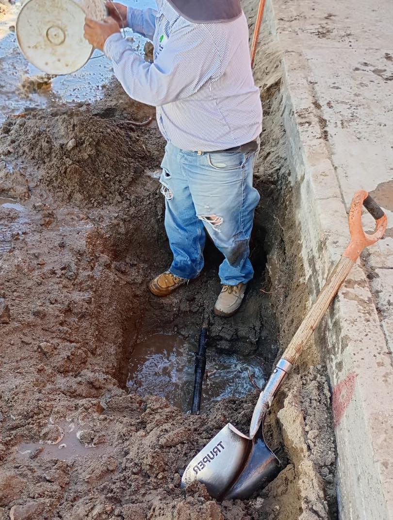 CAPAMH realiza acciones de mantenimiento y reparación en beneficio de las familias&nbsp;huamantlecas