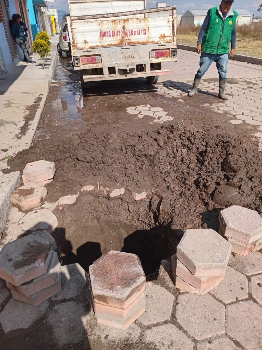 CAPAMH REALIZA TRABAJOS DE ATENCIÓN Y MANTENIMIENTO A LA RED DE AGUA POTABLE EN DIVERSOS PUNTOS DE&nbsp;HUAMANTLA