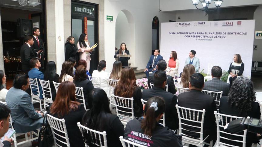 INSTALAN MESA ESPECIALIZADA PARA REVISAR SENTENCIAS Y FORTALECER JUSTICIA CON PERSPECTIVA DE&nbsp;GÉNERO