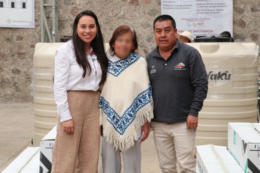 En su primer año, Aline Lazo impulsó un programa sin precedentes para apoyar la vivienda y la economía familiar en&nbsp;Ixtenco