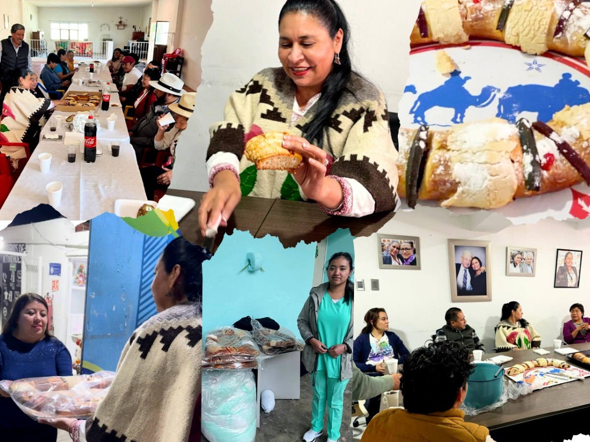Solidaridad y tradición: Ana Lilia Rivera comparte Rosca de Reyes con sectores que sostienen a&nbsp;Tlaxcala