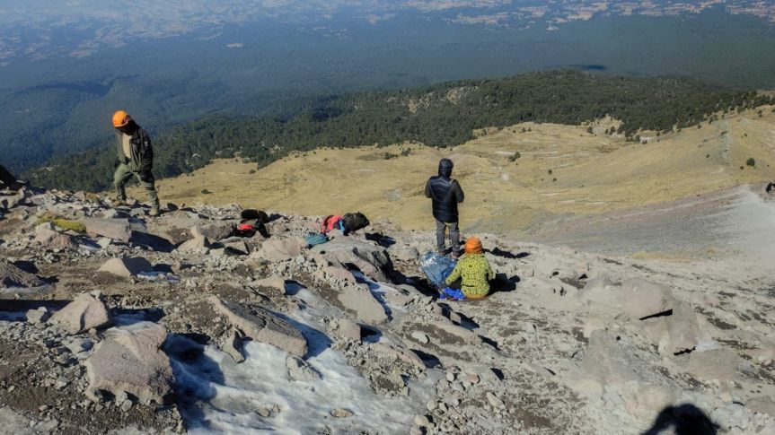 Autoridades atienden reporte de persona sin vida en la cumbre de La&nbsp;Malinche