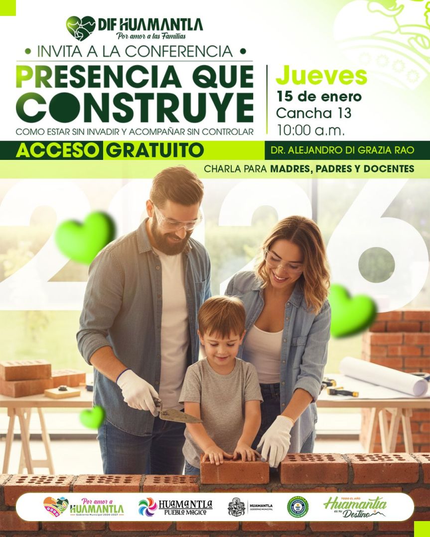 DIF de Huamantla impulsa ciclo de conferencias para fortalecer el desarrollo emocional de niñas, niños y&nbsp;adolescentes