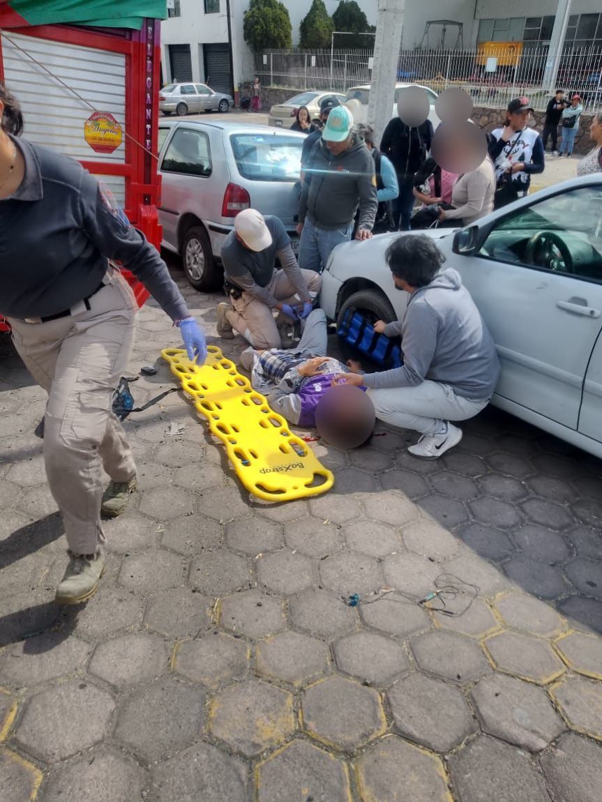 Atiende Policía Municipal de Huamantla accidente de tránsito con lesionado y detiene a presunto&nbsp;responsable
