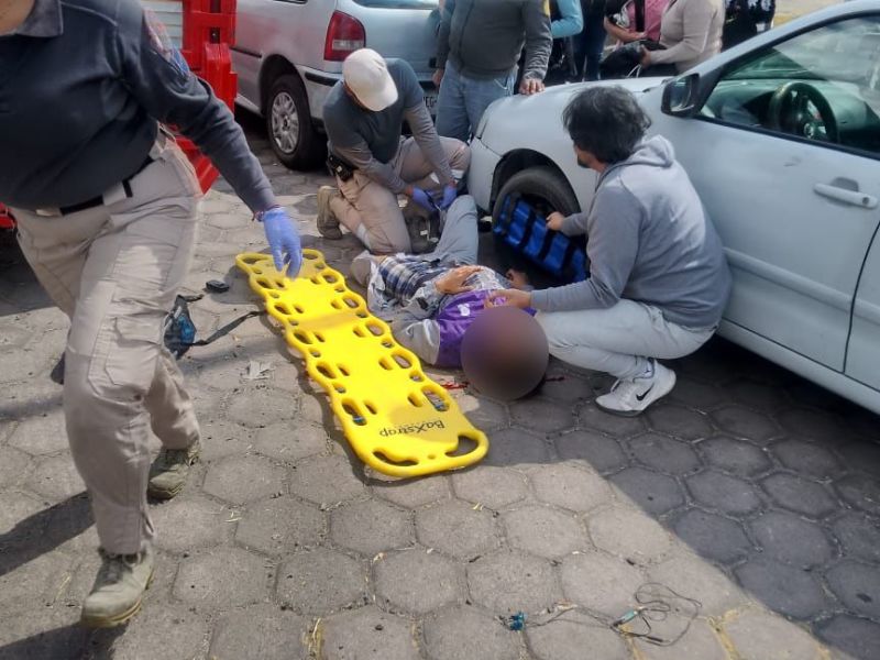 Atiende Policía Municipal de Huamantla accidente de tránsito con lesionado y detiene a presunto&nbsp;responsable