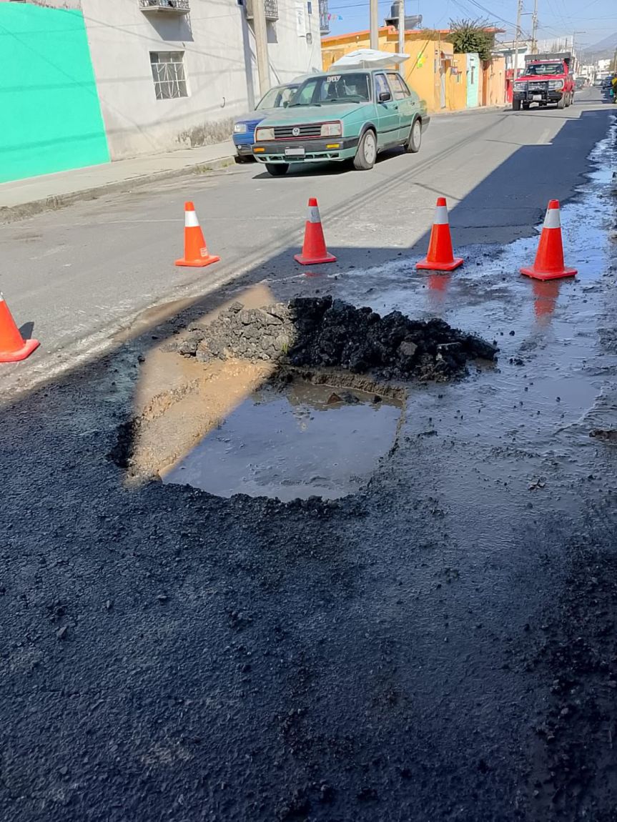 CAPAMH refuerza acciones permanentes de mantenimiento a la red de agua en&nbsp;Huamantla