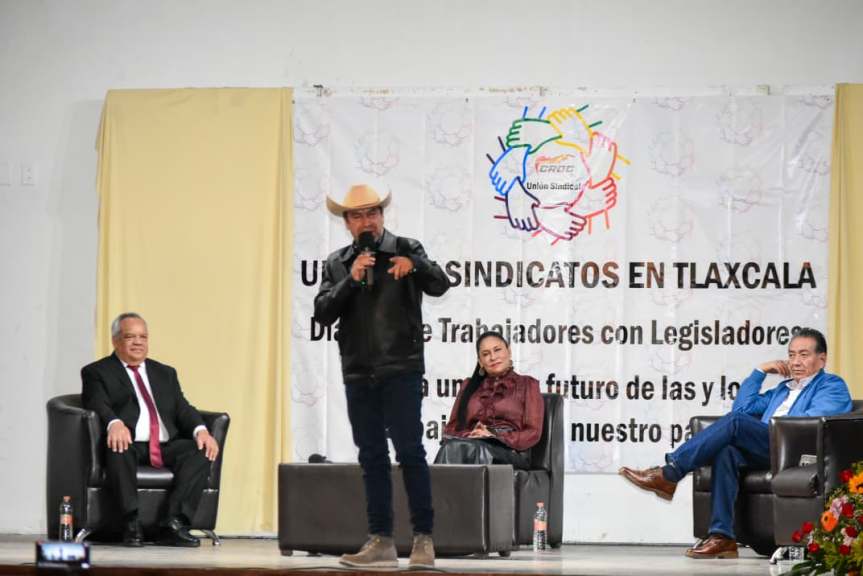 Ray Vazquez Conchas presente en el “Diálogo de Trabajadores con&nbsp;Legisladores”