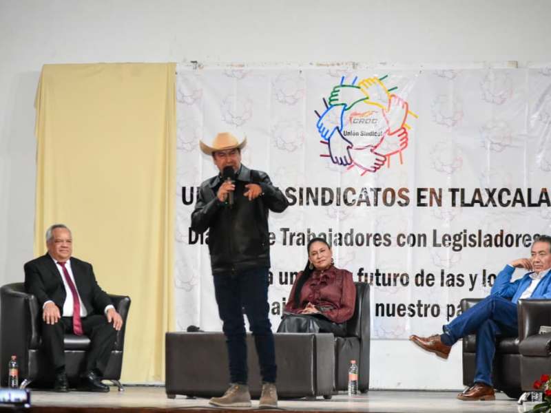 Ray Vazquez Conchas presente en el “Diálogo de Trabajadores con&nbsp;Legisladores”