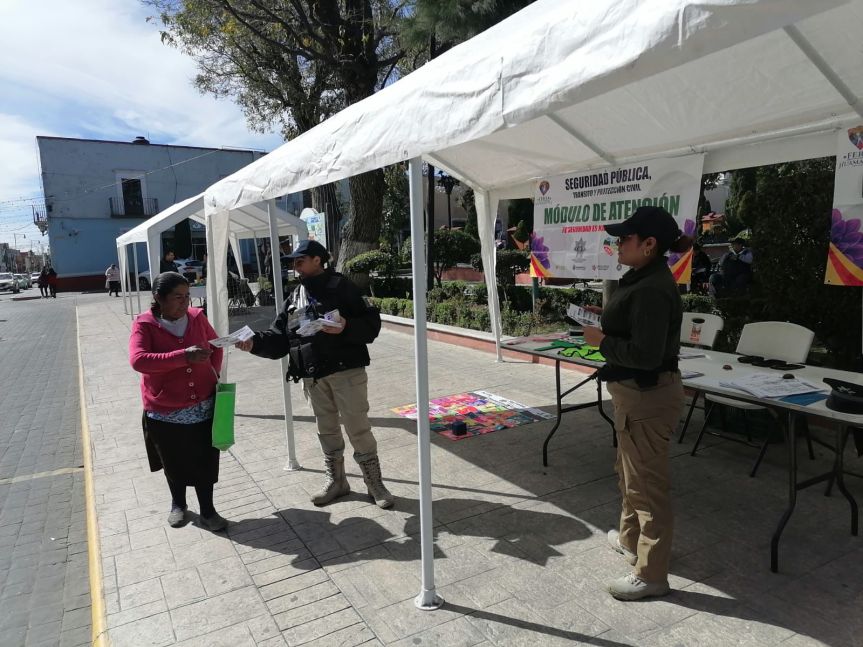 Refuerza Huamantla acciones de proximidad social para prevenir delitos y atender a la&nbsp;ciudadanía