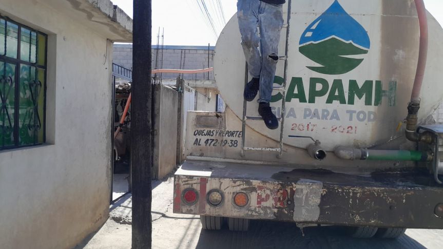 CAPAMH REALIZA LABORES OPERATIVAS PARA GARANTIZAR EL SERVICIO DE AGUA EN&nbsp;HUAMANTLA