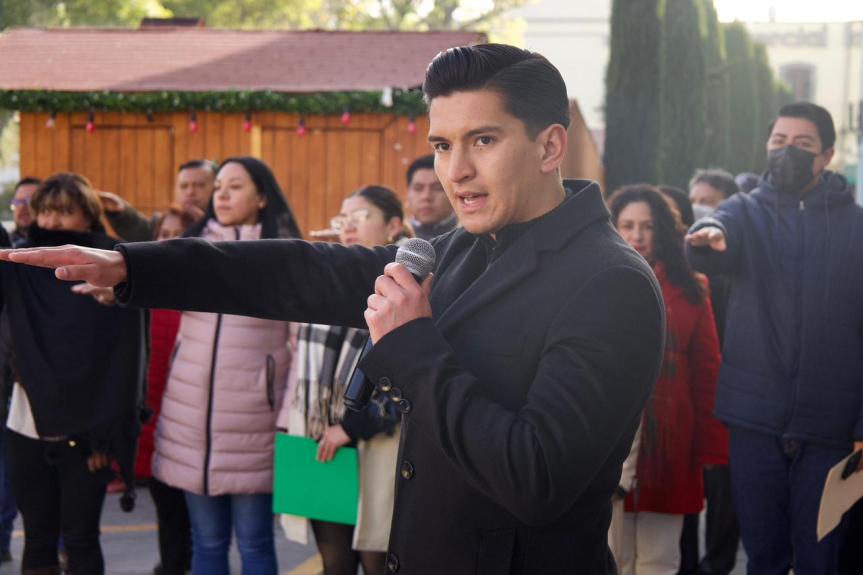 GOBIERNO MUNICIPAL DE HUAMANTLA CONMEMORA EL DÍA DE LA BANDERA CON CEREMONIA&nbsp;SOLEMNE