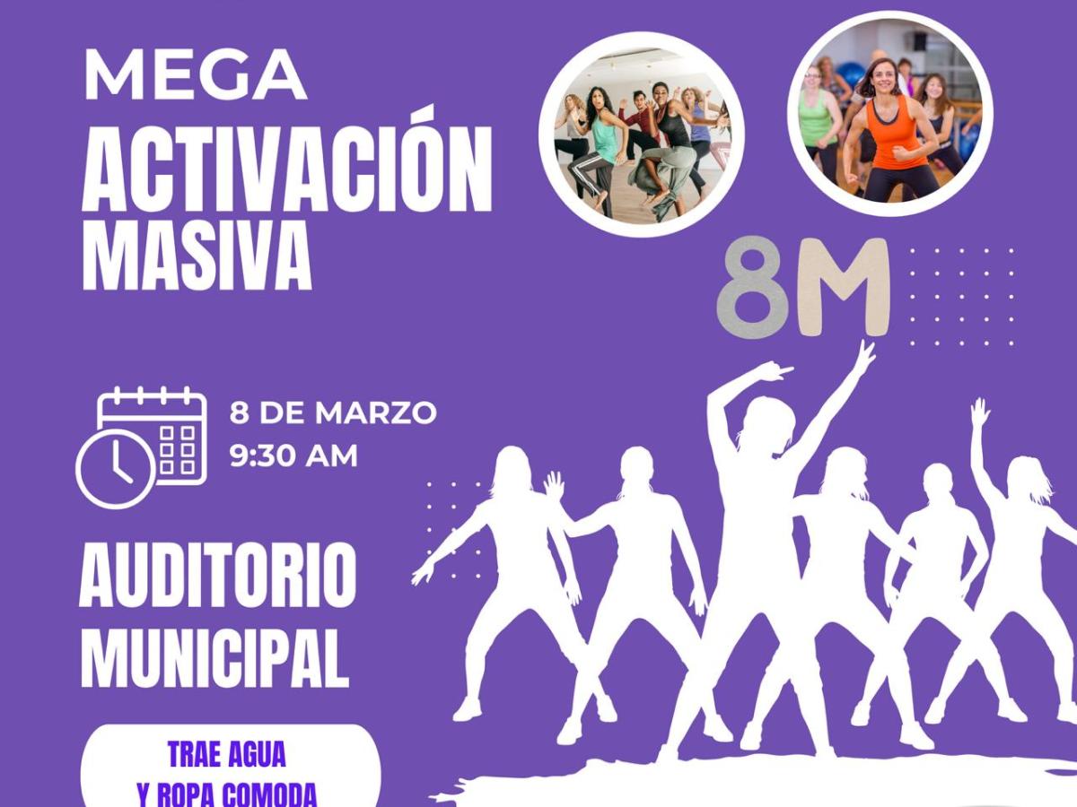 Ixtenco invita a Mega Activación de Zumba Masiva en el marco del Día Internacional de la&nbsp;Mujer
