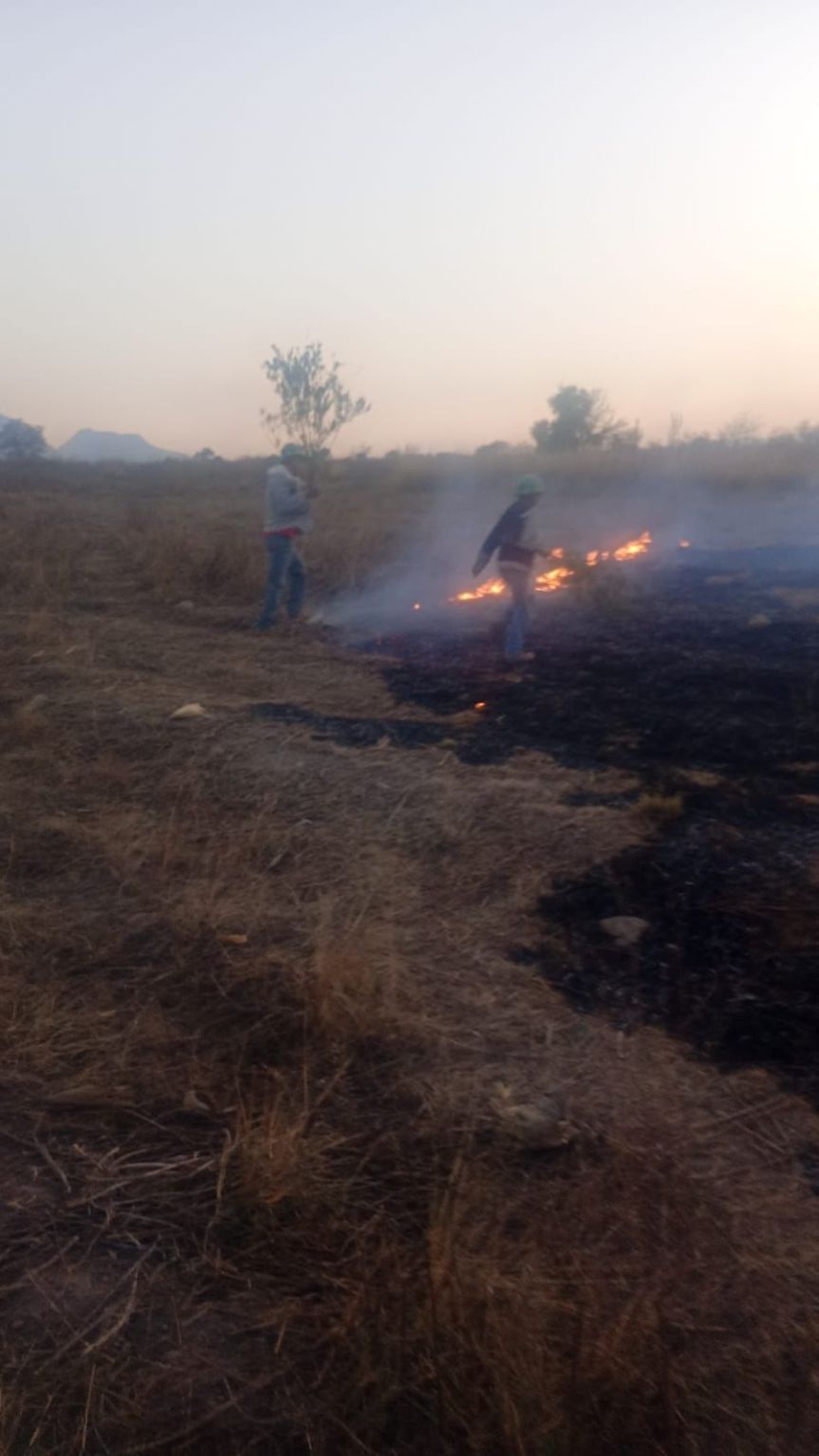 Atienden seis incendios en distintos puntos de Ixtenco; autoridades llaman a evitar&nbsp;quemas