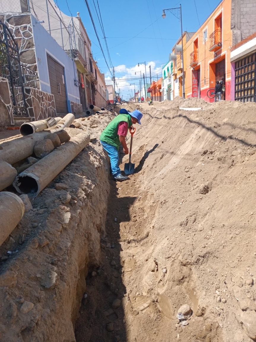La Comisión de Agua Potable y Alcantarillado del Municipio de Huamantla (CAPAMH) refuerza acciones de mantenimiento en la red&nbsp;hidráulica
