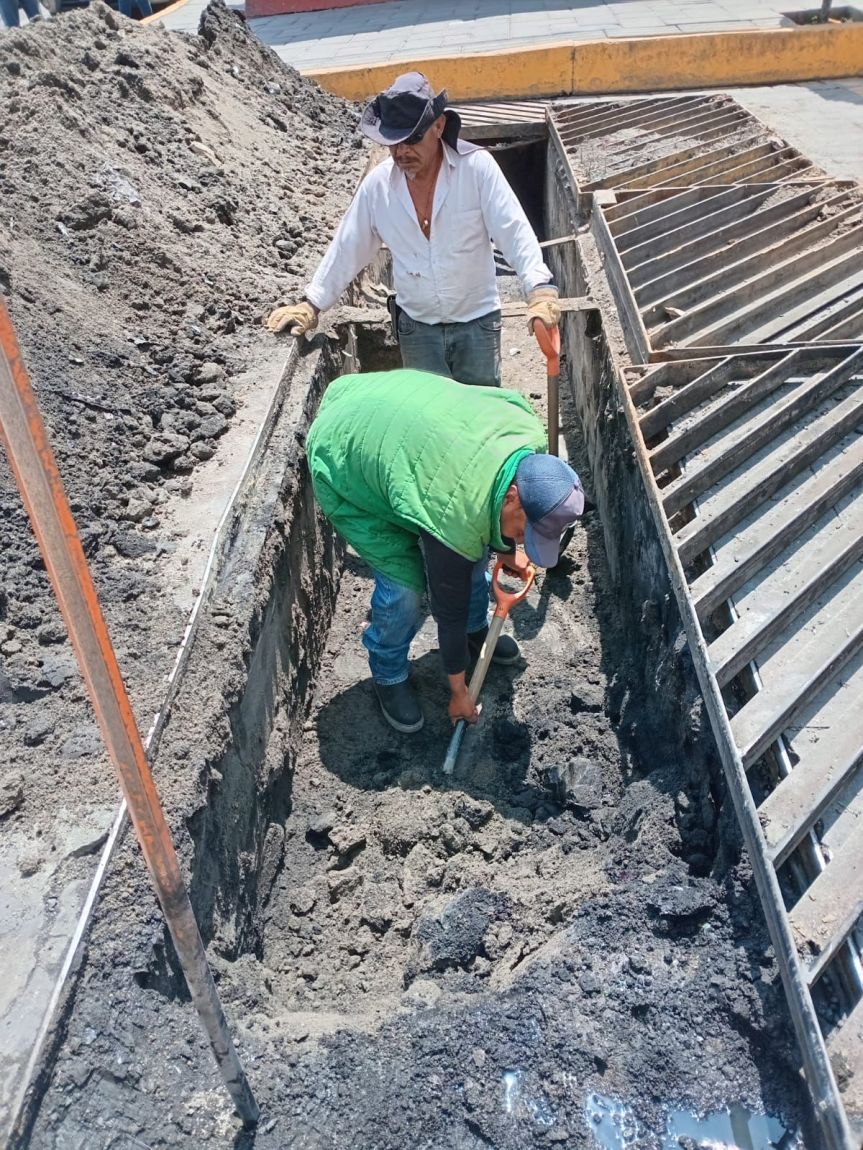 CAPAMH REALIZA TRABAJOS DE MANTENIMIENTO Y ATENCIÓN EN DISTINTOS PUNTOS DE&nbsp;HUAMANTLA