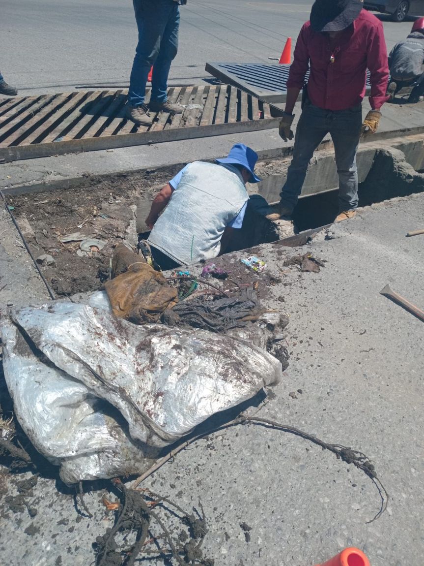 CAPAMH refuerza trabajos de limpieza y mantenimiento para prevenir afectaciones en temporada de&nbsp;lluvias