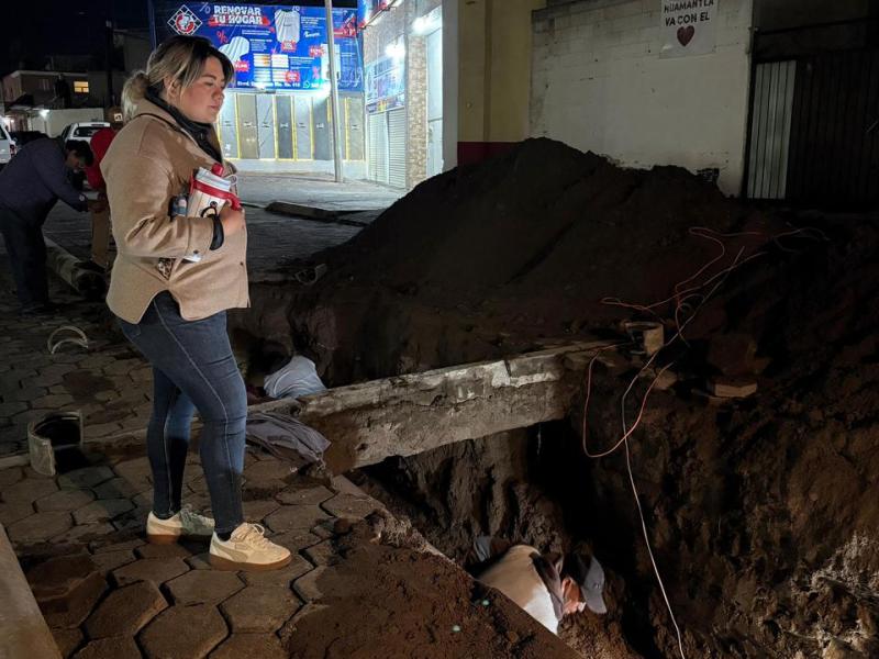 ATIENDE CAPAMH FUGA DE AGUA EN BOULEVARD CUAMANCO PARA GARANTIZAR EL&nbsp;SUMINISTRO
