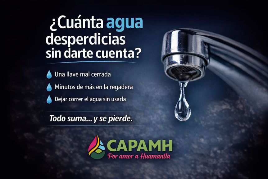 No todo el desperdicio de agua es visible… pero sí es&nbsp;real