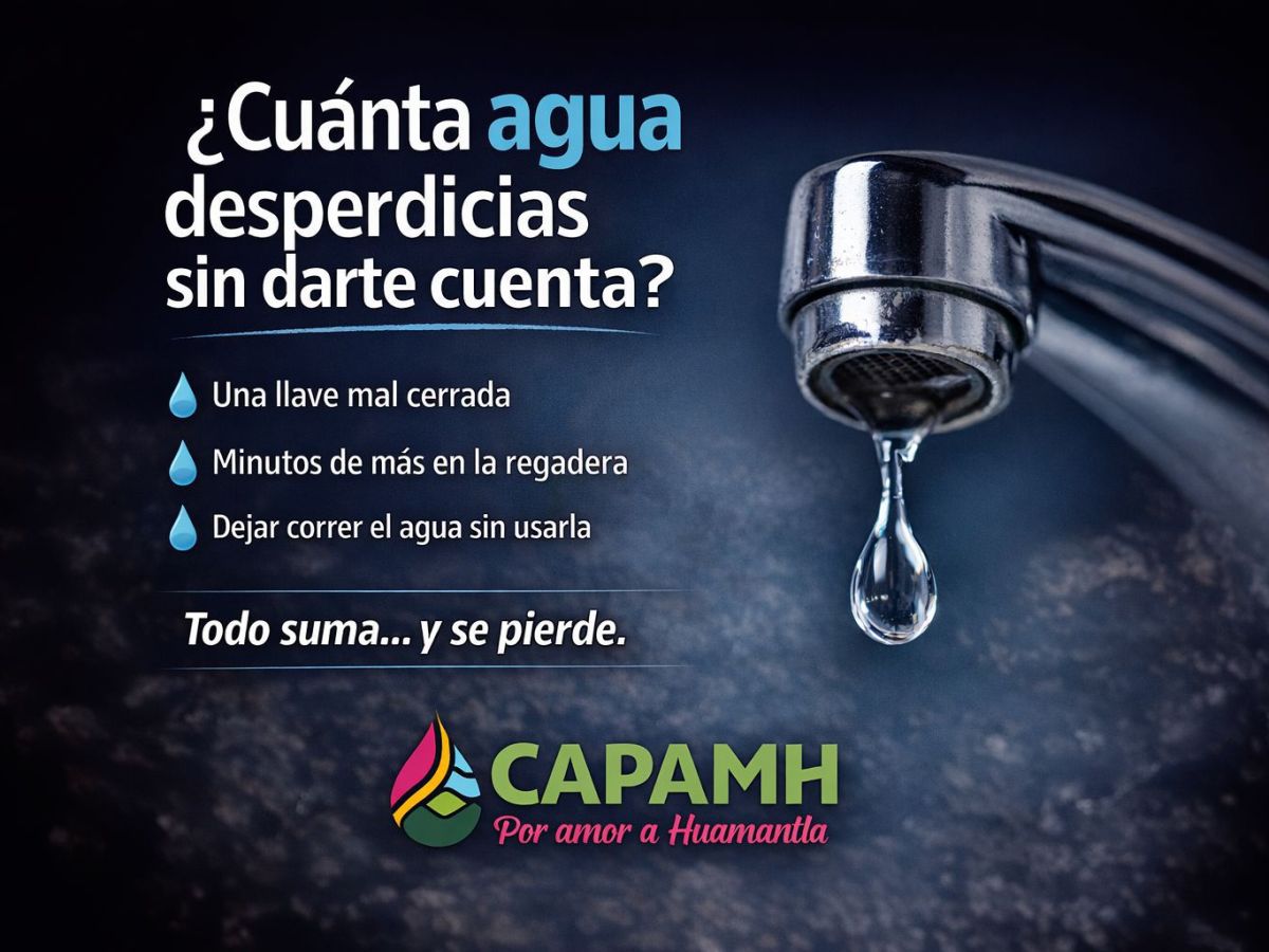 No todo el desperdicio de agua es visible… pero sí es&nbsp;real