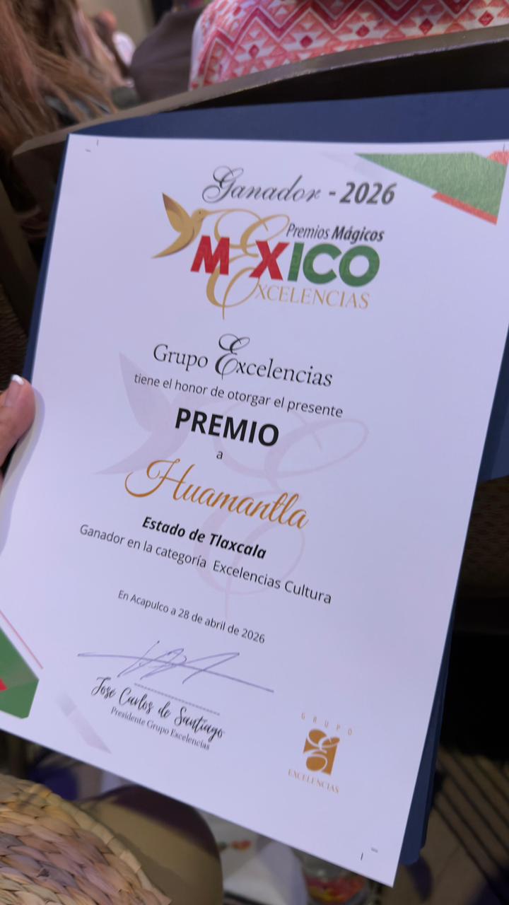 𝗛𝗨𝗔𝗠𝗔𝗡𝗧𝗟𝗔 𝗦𝗨𝗠𝗔 𝗢𝗧𝗥𝗢 𝗣𝗥𝗘𝗠𝗜𝗢 𝗜𝗡𝗧𝗘𝗥𝗡𝗔𝗖𝗜𝗢𝗡𝗔𝗟 𝗘𝗡 𝗘𝗟 𝗧𝗜𝗔𝗡𝗚𝗨𝗜𝗦 𝗧𝗨𝗥𝗜́𝗦𝗧𝗜𝗖𝗢 𝗠𝗘́𝗫𝗜𝗖𝗢&nbsp;𝟮𝟬𝟮𝟲