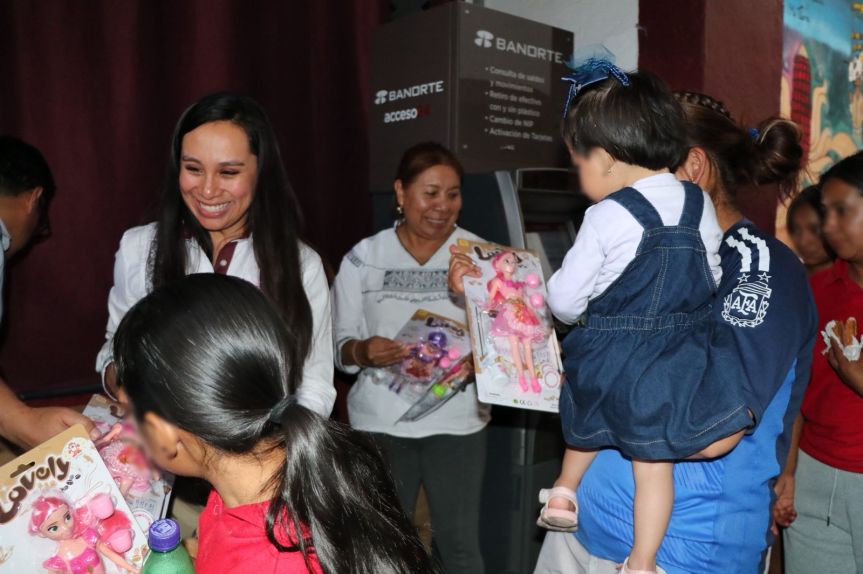 Más de 1,500 niñas y niños celebran el Día de la Niñez en&nbsp;Ixtenco