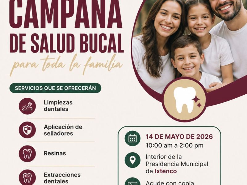 Ixtenco impulsa la salud bucal con jornada gratuita para las&nbsp;familias