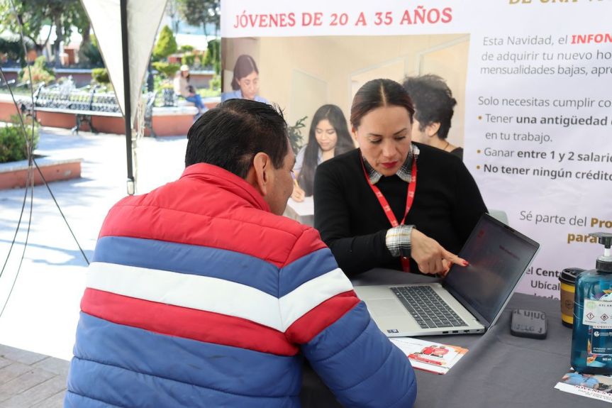 EN HUAMANTLA INFONAVIT ACERCA SOLUCIONES DE VIVIENDA A FAMILIAS DE LA REGIÓN ORIENTE DEL&nbsp;ESTADO