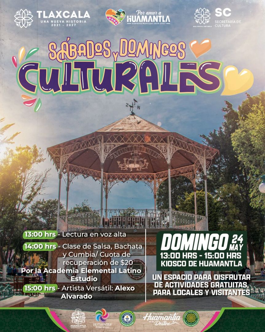 HUAMANTLA IMPULSA LA CONVIVENCIA FAMILIAR CON LOS “SÁBADOS Y DOMINGOS&nbsp;CULTURALES”