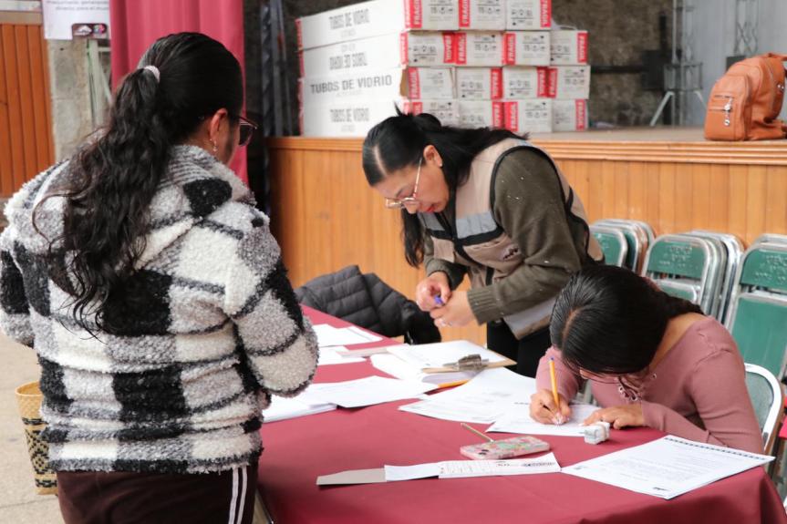 INICIA CON GRAN RESPUESTA EL REGISTRO PARA KITS ESCOLARES GRATUITOS EN&nbsp;IXTENCO