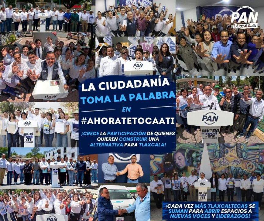 Amplía PAN Tlaxcala registro a campaña “Ahora Te Toca a Ti” ante exitosa respuesta por cambiar al&nbsp;estado