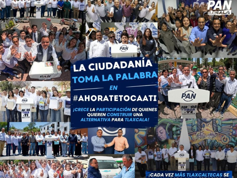 Amplía PAN Tlaxcala registro a campaña “Ahora Te Toca a Ti” ante exitosa respuesta por cambiar al&nbsp;estado