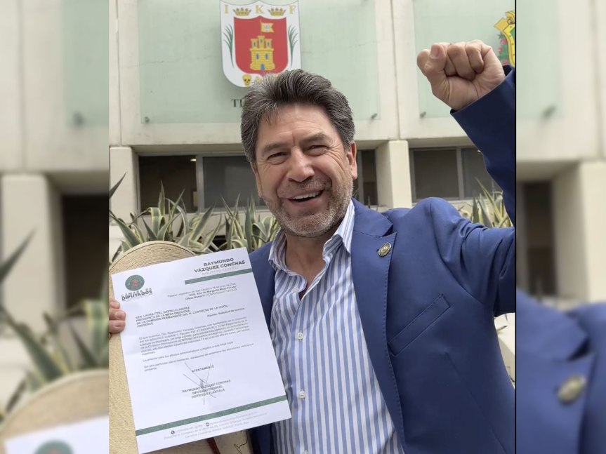 “Vamos con todo”: Ray Vázquez solicita licencia en la Cámara y se suma a la contienda interna de Morena en&nbsp;Tlaxcala
