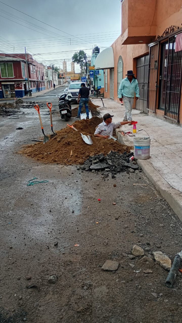 CAPAMH fortalece infraestructura sanitaria y atiende reportes en distintos puntos de&nbsp;Huamantla