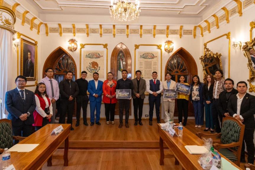 RECONOCE GOBIERNO MUNICIPAL EL TALENTO Y LA PARTICIPACIÓN DE LAS JUVENTUDES EN “CABILDO JUVENIL: PRESIDENTE POR UN&nbsp;DÍA”