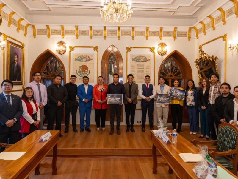 RECONOCE GOBIERNO MUNICIPAL EL TALENTO Y LA PARTICIPACIÓN DE LAS JUVENTUDES EN “CABILDO JUVENIL: PRESIDENTE POR UN&nbsp;DÍA”