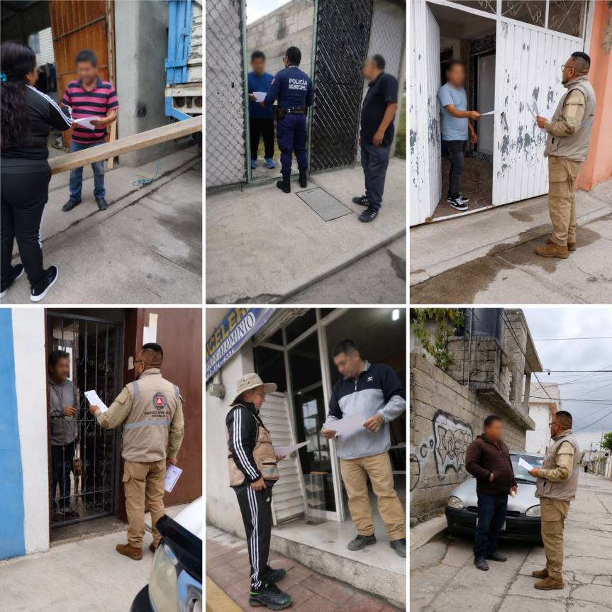 BRIGADAS INFORMAN A VECINOS SOBRE MEDIDAS DE RESGUARDO VEHICULAR DURANTE LA FERIA IXTENCO&nbsp;2026