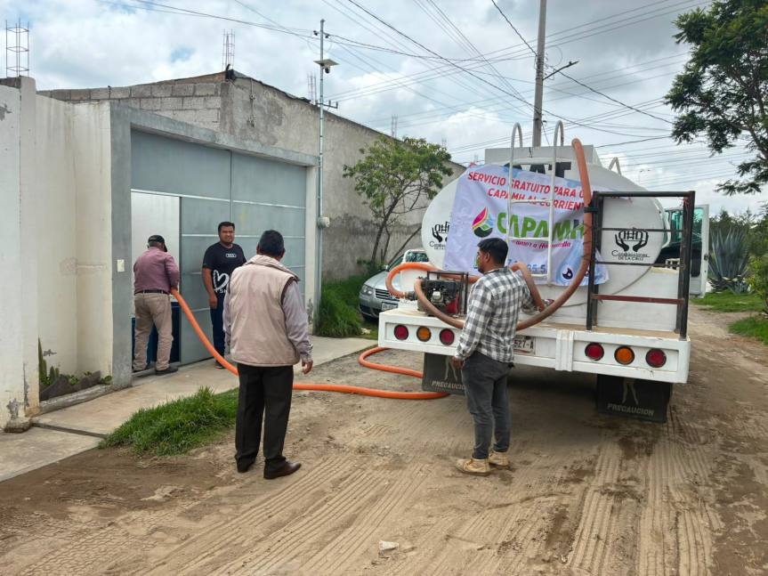 Personal operativo de CAPAMH continúa trabajando en distintos puntos del&nbsp;municipio