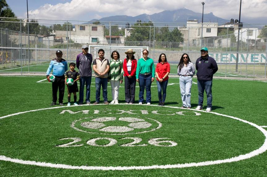 RESULTADO DE LA GESTIÓN DE CHAVA SANTOS: HUAMANTLA ESTRENA DOS NUEVAS CANCHAS DE FUTBOL&nbsp;5