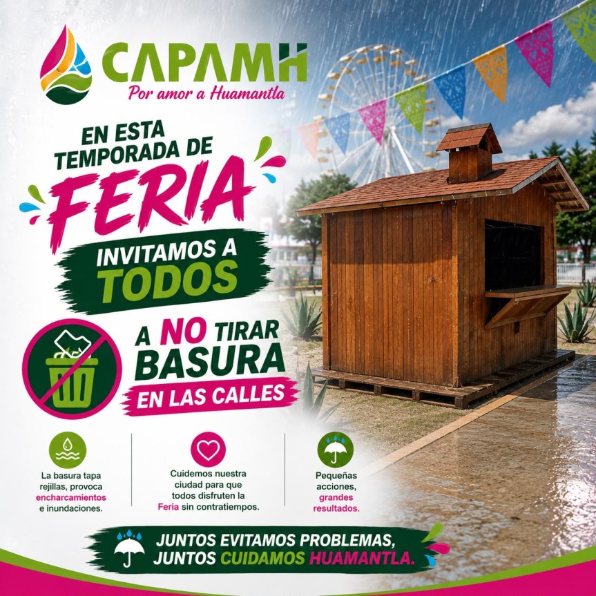 ¡Que la lluvia no apague nuestra&nbsp;Feria!