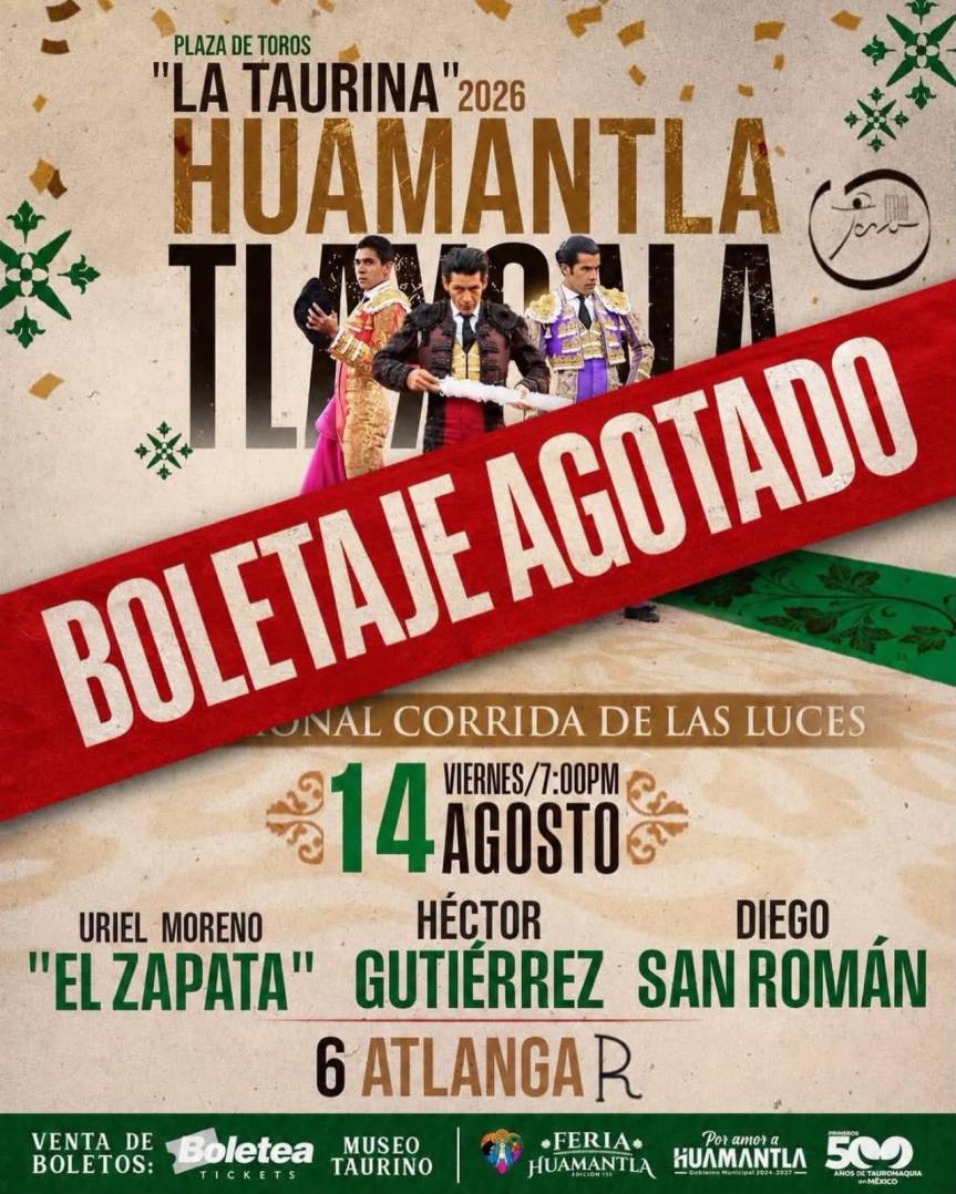 POR QUINTO AÑO CONSECUTIVO, LA TRADICIONAL CORRIDA DE LAS LUCES CUELGA EL CARTEL DE «NO HAY&nbsp;BOLETOS»
