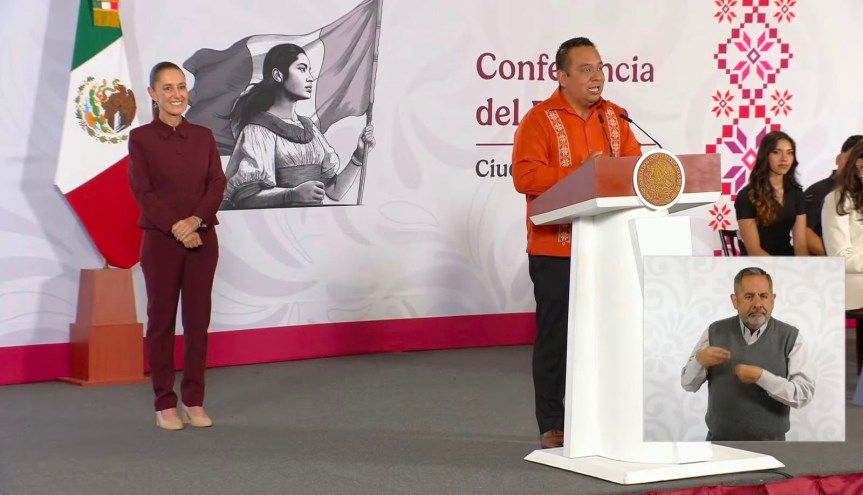 IXTENCO HACE HISTORIA AL LLEVAR SU LEGADO CULTURAL A LA CONFERENCIA DEL PUEBLO DE CLAUDIA&nbsp;SHEINBAUM