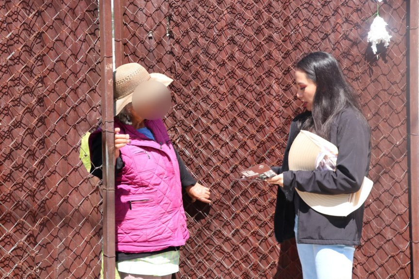 LA PRESI EN TU PUERTA SIGUE HACIENDO LA DIFERENCIA EN LOS BARRIOS DE&nbsp;IXTENCO