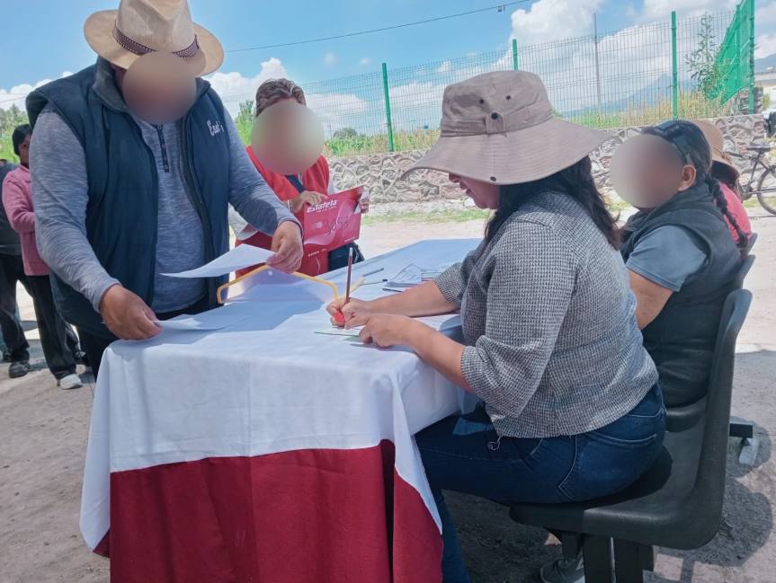 SMDIF LLEVÓ A CABO ENTREGA DE DESPENSAS DEL MES DE&nbsp;JULIO
