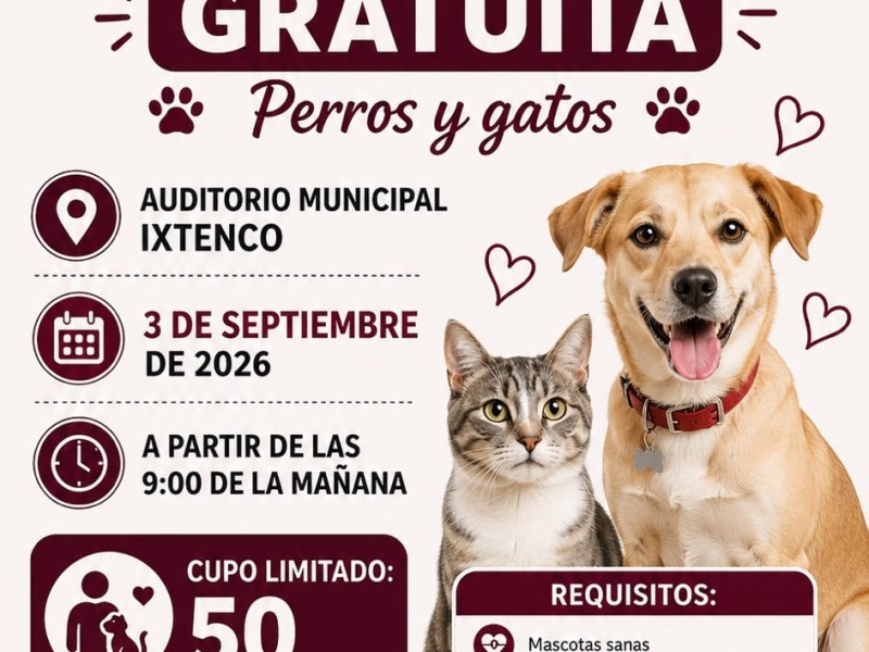 ALINE LAZO IMPULSA CAMPAÑA GRATUITA PARA PROTEGER A PERROS Y&nbsp;GATOS
